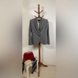 Banana Republic Gray Wool Classic Essential Women’s Blazer Size 8